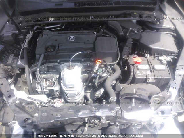 19UUB1F50GA001448 - 2016 ACURA TLX TECH GRAY photo 10