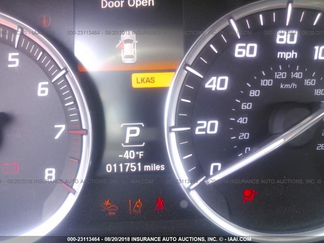 19UUB1F50GA001448 - 2016 ACURA TLX TECH GRAY photo 7