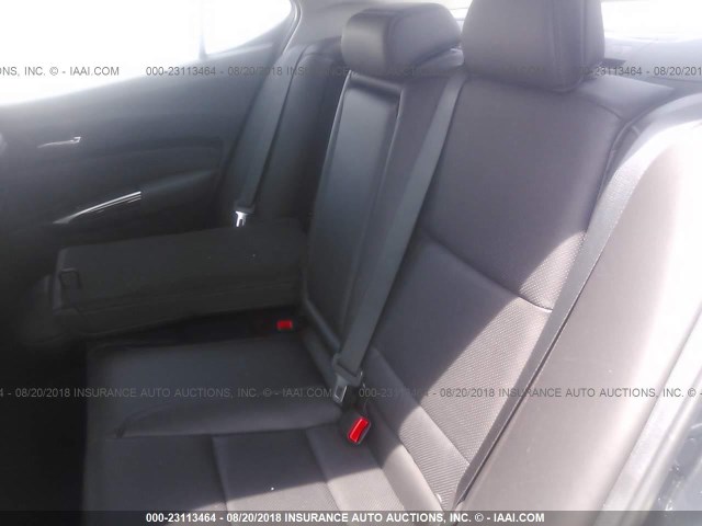 19UUB1F50GA001448 - 2016 ACURA TLX TECH GRAY photo 8