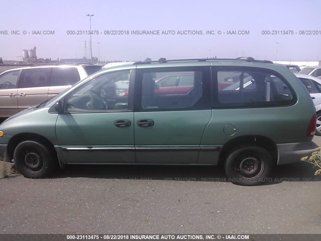 2P4GP2437WR538599 - 1998 PLYMOUTH GRAND VOYAGER  GREEN photo 3