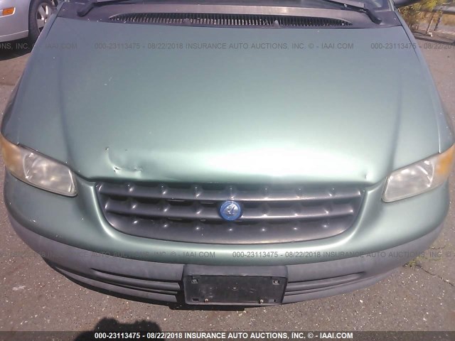 2P4GP2437WR538599 - 1998 PLYMOUTH GRAND VOYAGER  GREEN photo 6