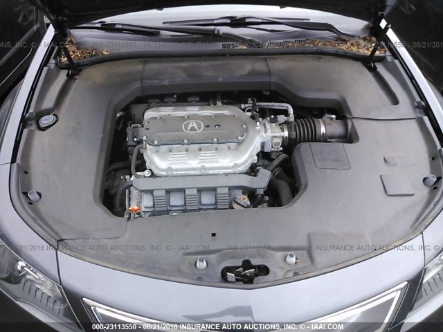 19UUA8F50DA011792 - 2013 ACURA TL TECH GRAY photo 10