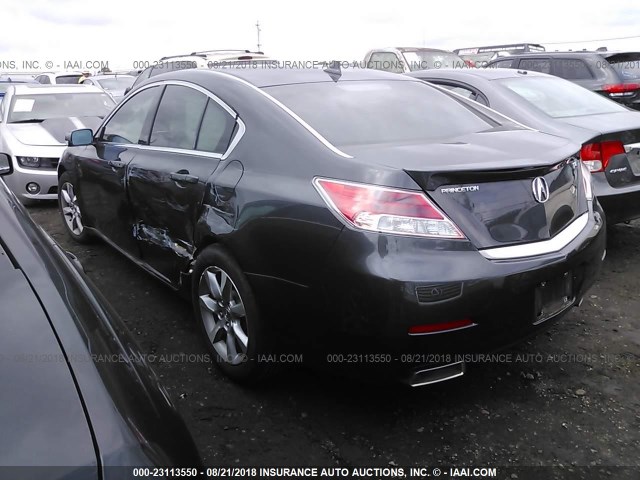 19UUA8F50DA011792 - 2013 ACURA TL TECH GRAY photo 3