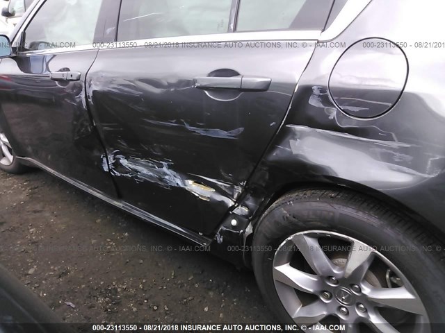 19UUA8F50DA011792 - 2013 ACURA TL TECH GRAY photo 6