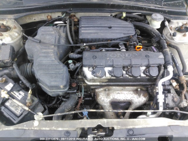 1HGEM22155L032977 - 2005 HONDA CIVIC DX VP Gümüş foto 10