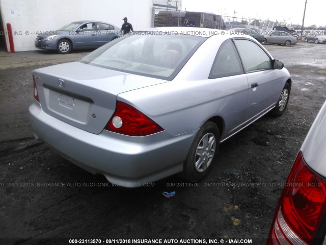 1HGEM22155L032977 - 2005 HONDA CIVIC DX VP Gümüş foto 4