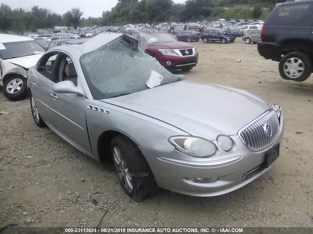 2G4WN58C581243080 - 2008 BUICK LACROSSE SUPER SERIES SILVER photo 1