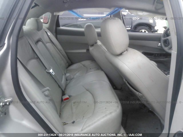2G4WN58C581243080 - 2008 BUICK LACROSSE SUPER SERIES SILVER photo 8