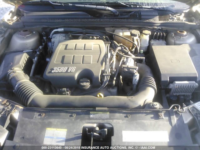 1G1ZT54875F312194 - 2005 CHEVROLET MALIBU LS TAN photo 10