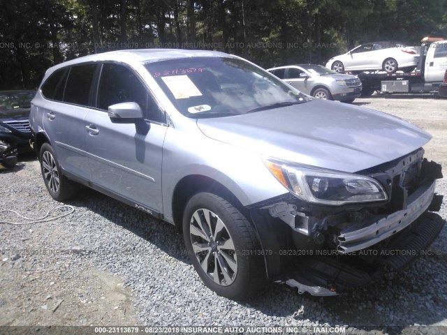 4S4BSANC0G3216155 - 2016 SUBARU OUTBACK 2.5I LIMITED SILVER photo 1