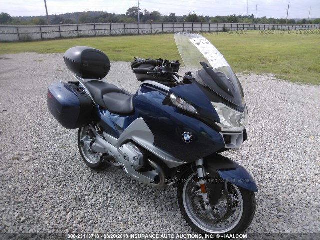 WB10388038ZT13395 - 2008 BMW R1200 RT BLUE photo 1