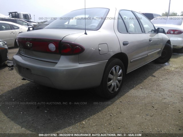 1G1JF52F037153807 - 2003 CHEVROLET CAVALIER LS 棕色 照片 4