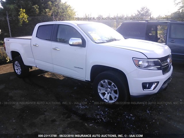 1GCGTCE39G1103304 - 2016 CHEVROLET COLORADO LT WHITE photo 1