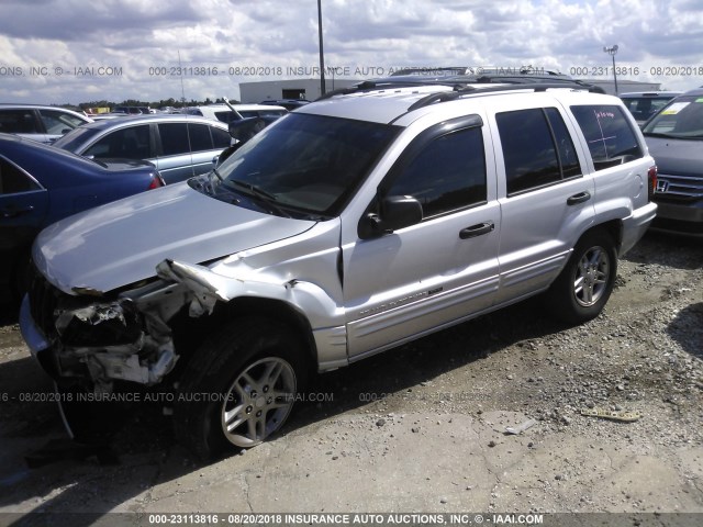 1J4GX48SX4C381779 - 2004 JEEP GRAND CHEROKEE LAREDO/COLUMBIA/FREEDOM 银色 照片 2