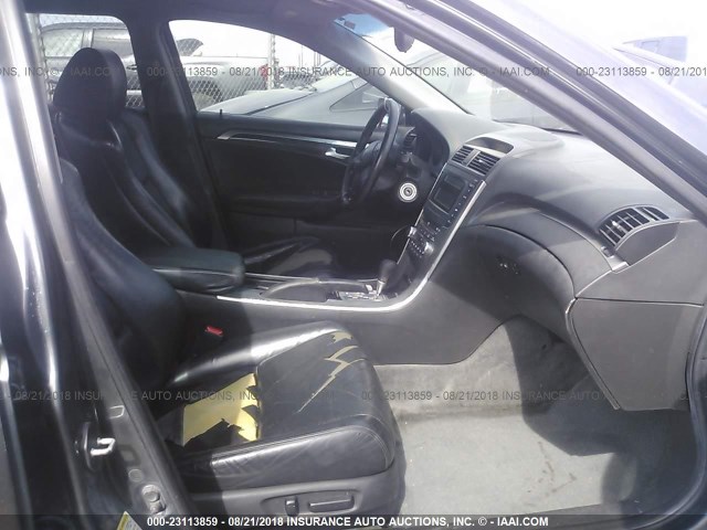 19UUA66214A070845 - 2004 ACURA TL GRAY photo 5