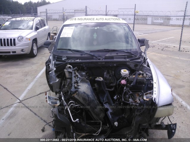 1B7GL32N92S506126 - 2002 DODGE DAKOTA SPORT/RT SILVER photo 6