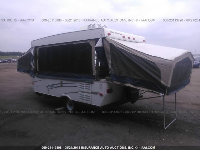 1SAAS01F181AJ6230 - 2008 STARCRAFT POP UP CAMPER  WHITE photo 3