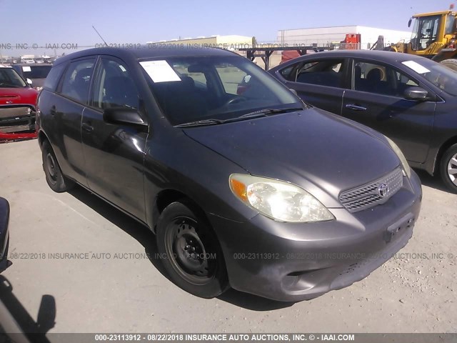 2T1KR32E65C423106 - 2005 TOYOTA COROLLA MATRIX XR GRAY photo 1