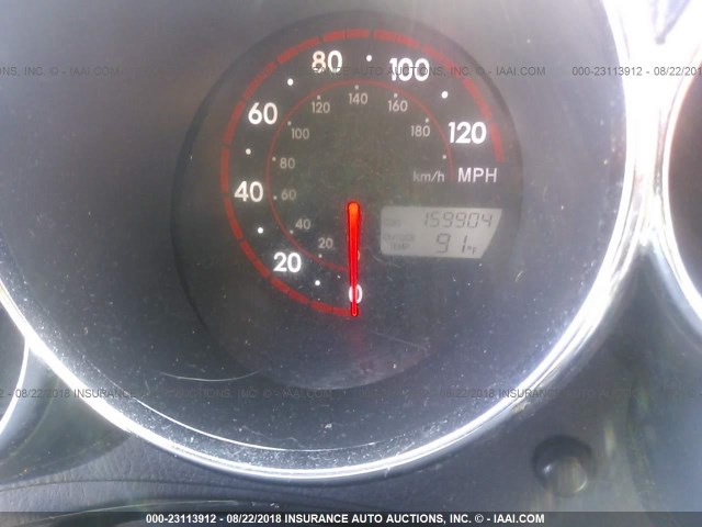 2T1KR32E65C423106 - 2005 TOYOTA COROLLA MATRIX XR GRAY photo 7