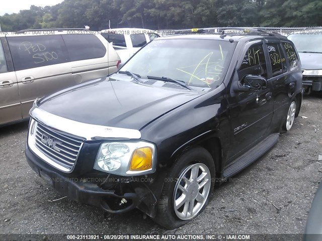 1GKET63M472309083 - 2007 GMC ENVOY DENALI BLACK photo 2