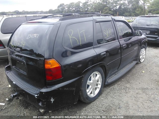 1GKET63M472309083 - 2007 GMC ENVOY DENALI BLACK photo 4