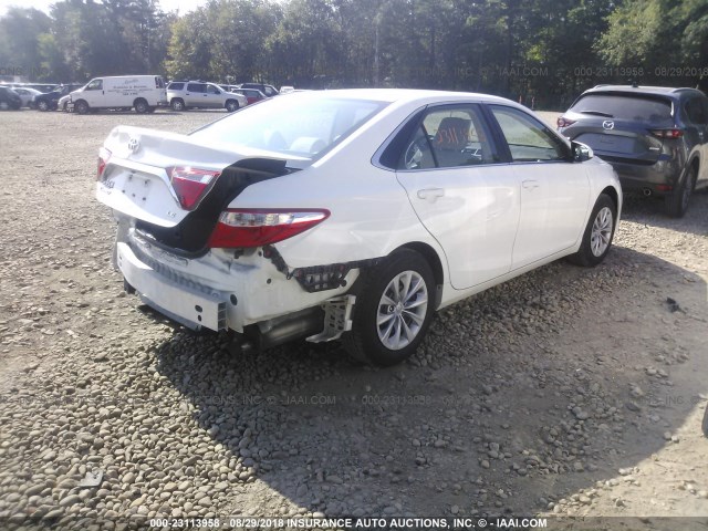 4T4BF1FK6GR523193 - 2016 TOYOTA CAMRY LE/XLE/SE/XSE 白色 照片 4