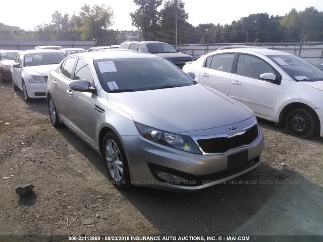 KNAGN4A75B5122942 - 2011 KIA OPTIMA EX/SX GOLD photo 1