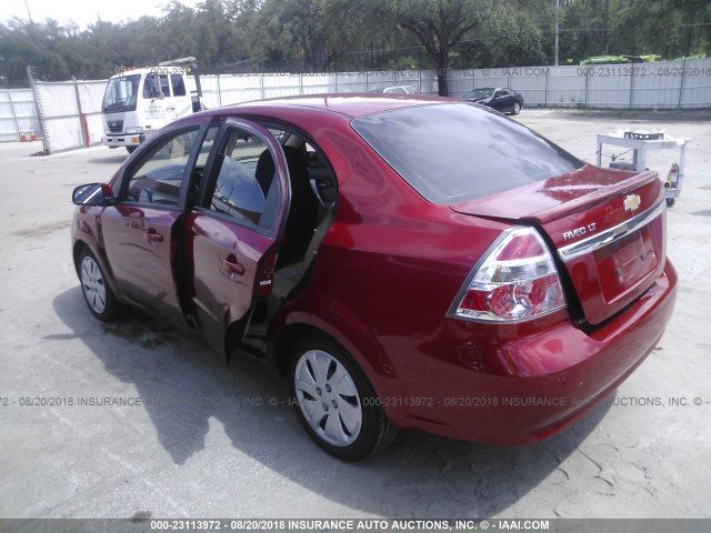 KL1TD5DE2BB152526 - 2011 CHEVROLET AVEO LS/LT წითელი ფოტო 6