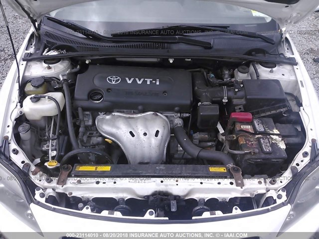 JTKDE3B76A0306676 - 2010 TOYOTA SCION TC 白色 照片 10