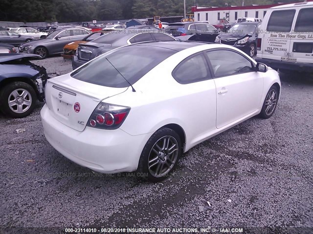 JTKDE3B76A0306676 - 2010 TOYOTA SCION TC 白色 照片 4