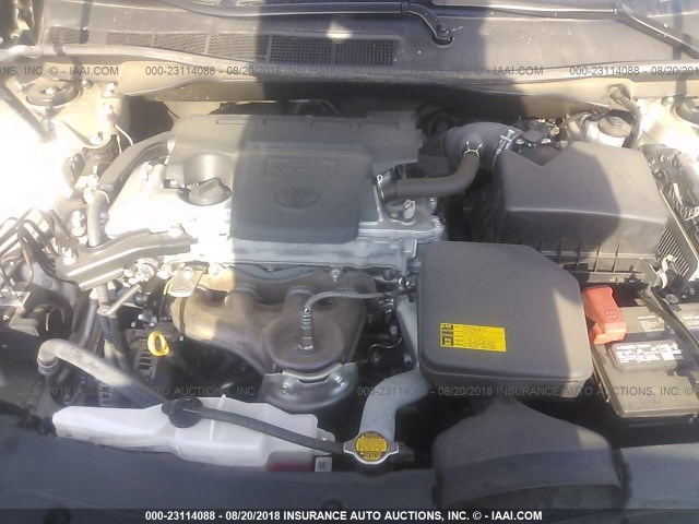 4T4BF1FK5DR326642 - 2013 TOYOTA CAMRY L/SE/LE/XLE 金色 照片 10