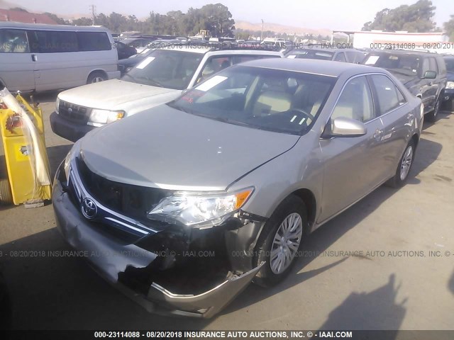 4T4BF1FK5DR326642 - 2013 TOYOTA CAMRY L/SE/LE/XLE 金色 照片 2