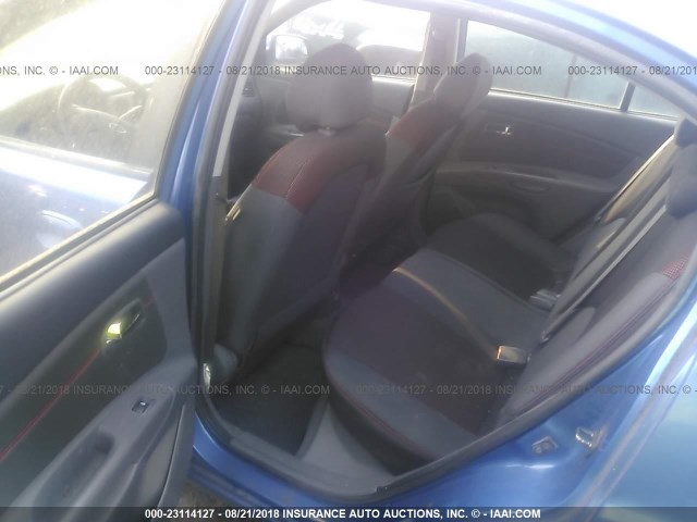 KNADE163476202175 - 2007 KIA RIO 5 SX BLUE photo 8