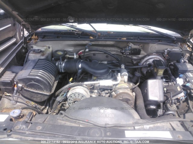 1GYEK63R0YR191594 - 2000 CADILLAC ESCALADE LUXURY ნაცრისფერი ფოტო 10