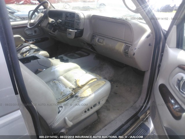 1GYEK63R0YR191594 - 2000 CADILLAC ESCALADE LUXURY ნაცრისფერი ფოტო 5