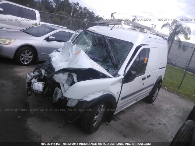 NM0LS7AN0CT088591 - 2012 FORD TRANSIT CONNECT XL WHITE photo 2