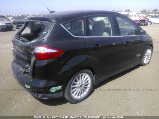 1FADP5CUXEL521229 - 2014 FORD C-MAX PREMIUM BLACK photo 4