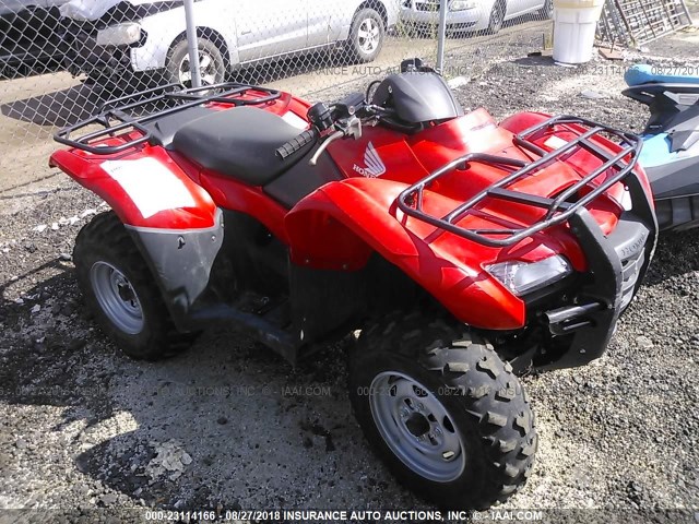 1HFTE3726D4400334 - 2013 HONDA TRX420 FPA RED photo 1