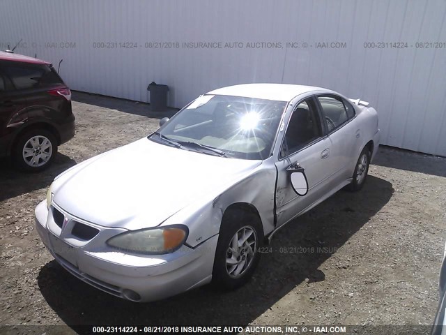 1G2NE52E95M146852 - 2005 PONTIAC GRAND AM SE SILVER photo 2