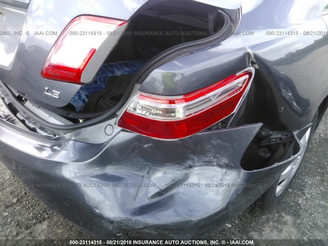 4T1BE46K58U781947 - 2008 TOYOTA CAMRY CE/LE/XLE/SE GRAY photo 6