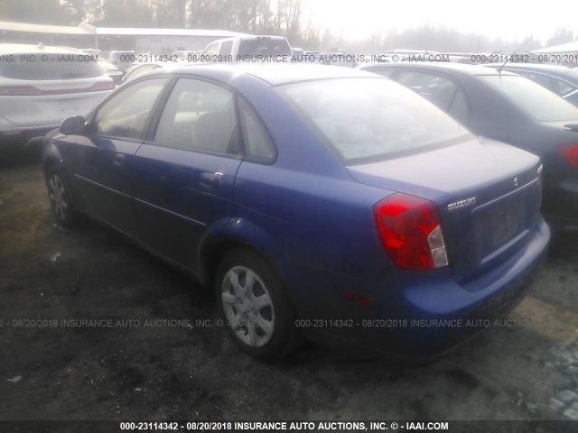 KL5JD52Z44K971794 - 2004 SUZUKI FORENZA S BLUE photo 3