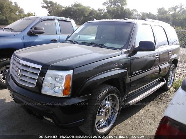 1GYEK63N15R146222 - 2005 CADILLAC ESCALADE LUXURY BLACK photo 2