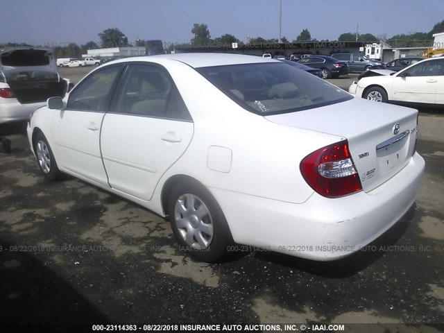 4T1BE32K93U143015 - 2003 TOYOTA CAMRY LE/XLE/SE 白色 照片 3