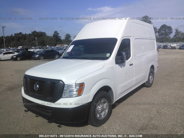 1N6AF0LY5FN804680 - 2015 NISSAN NV 2500/3500 WHITE photo 2