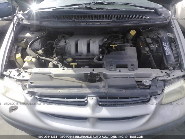 2B4GP44R2VR113632 - 1997 DODGE GRAND CARAVAN SE/SPORT GRAY photo 10