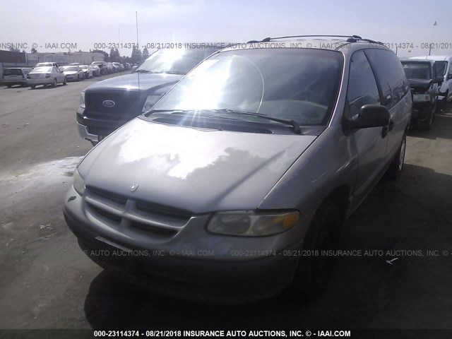 2B4GP44R2VR113632 - 1997 DODGE GRAND CARAVAN SE/SPORT GRAY photo 2