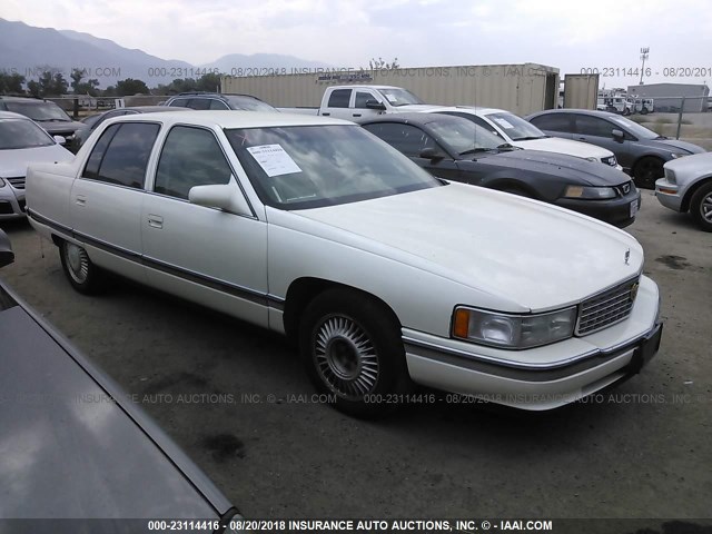 1G6KF52Y5SU267236 - 1995 CADILLAC DEVILLE CONCOURS WHITE photo 1