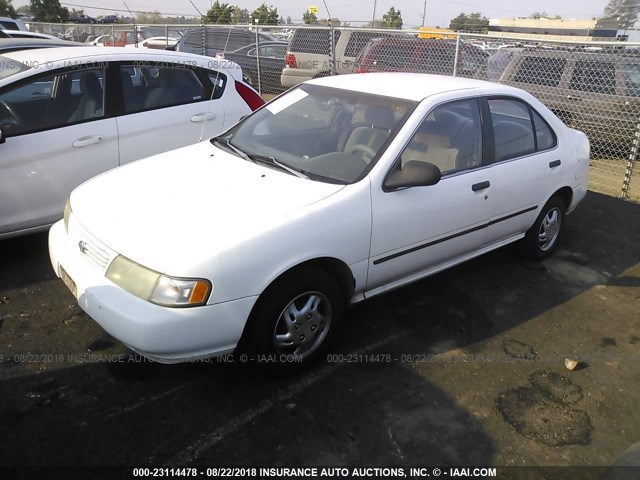 1N4AB41D3SC753911 - 1995 NISSAN SENTRA XE/GXE/GLE/BASE WHITE photo 2