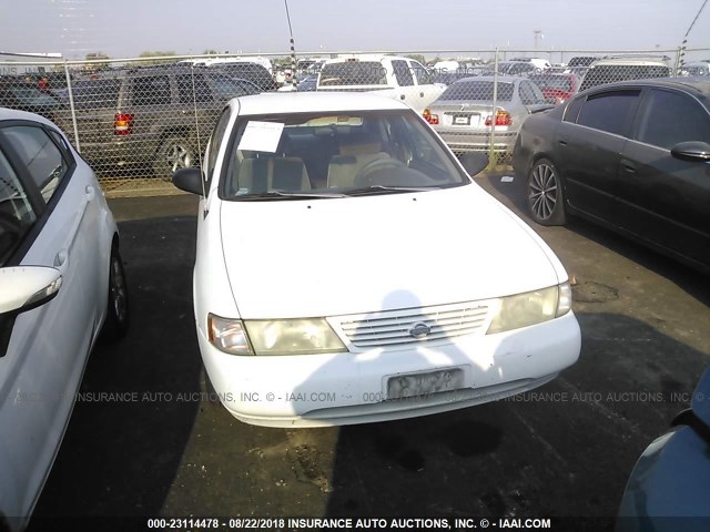 1N4AB41D3SC753911 - 1995 NISSAN SENTRA XE/GXE/GLE/BASE WHITE photo 6