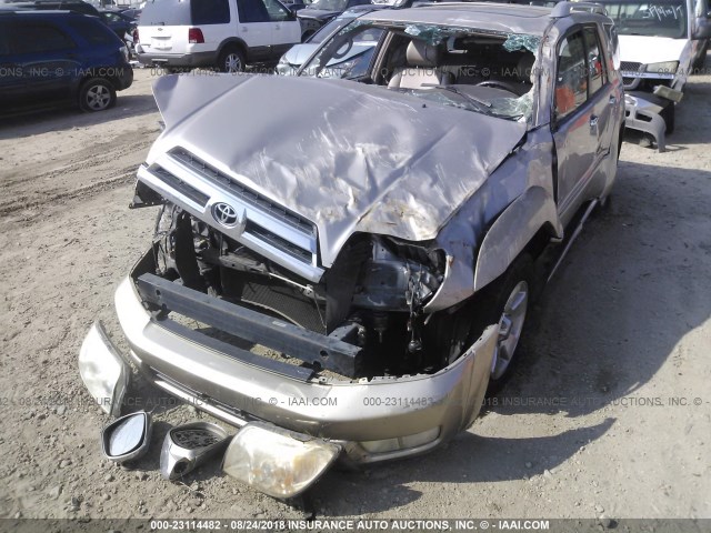 JTEZU17R540018016 - 2004 TOYOTA 4RUNNER LIMITED TAN photo 6